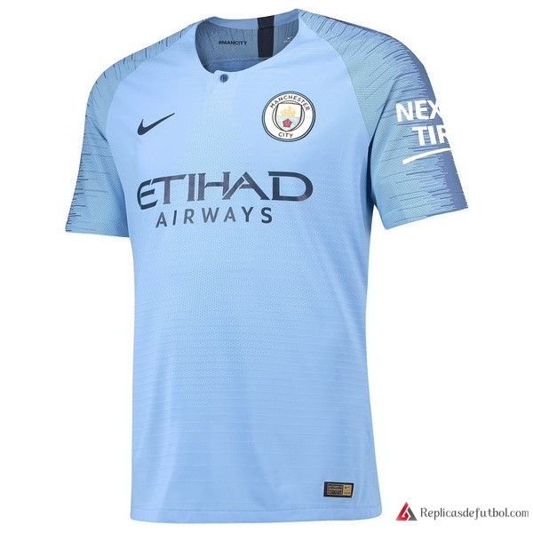 Tailandia Camiseta Manchester City Primera equipación 2018-2019 Azul